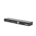RouterBoard, CPU 2 Núcleos, 10 Puertos Gigabit Ethernet, 1 Puerto SFP, 1 GB Memoria, Licencia Nivel 5, Montaje Rack