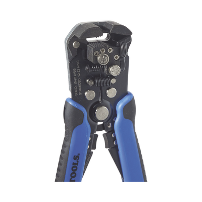 Pelacables para Cable Sólido 10-20 AWG y Cable Trenzado 12-22 AWG, con Cortador de Ajuste Automático.