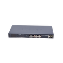 Switch No Administrable PoE+ Extender, Aislamiento VLAN de 16 Puertos +, 2 Combo TP/SFP Gigabit y Pantalla