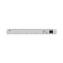 UniFi Switch USW-48-POE, Capa 2 de 48 puertos (32 puertos PoE 802.3af/at + 16 puertos Gigabit) + 4 puertos 1G SFP, 195W, pantalla informativa