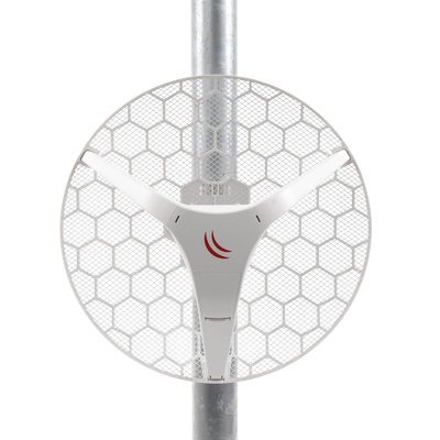 (LHG 5) Cliente y PtP en 5 GHz 802.11 a/n, Antena Integrada de 24.5dBi, Hasta 316mW de Potencia.