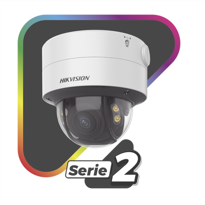 Domo IP 4 Megapixel / Imagen a Color 24/7 / Lente 3.6 - 9 mm / Luz Blanca 40 mts / WDR 130 dB / Exterior IP67 / IK10 / Captura Facial / Videoanaliticos (Filtro de Falsas Alarmas) / MicroSD