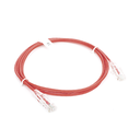 Cable de Parcheo Slim UTP Cat6 - 2 m Rojo Diámetro Reducido (28 AWG)
