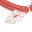 Cable de Parcheo Slim UTP Cat6 - 2 m Rojo Diámetro Reducido (28 AWG)