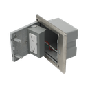 Caja de Piso con Contacto Eléctrico (Duplex), Resistente al Agua, IP66 (Con Tapa Cerrada) (11000-53201)