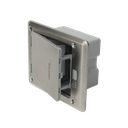 Caja de Piso con Contacto Eléctrico (Duplex), Resistente al Agua, IP66 (Con Tapa Cerrada) (11000-53201)