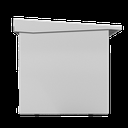 Gabinete para resguardo de baterías (hasta dos baterías PL110D12). Lámina Galvanizada.