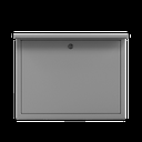Gabinete para resguardo de baterías (hasta dos baterías PL110D12). Lámina Galvanizada.