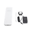 Punto de Acceso Super WiFi y PTMP , Antena Sectorial Integrada de 70°, Hasta 500 m de Cobertura, Doble Banda en 2.4 y 5 GHz AC, Hasta 256 Usuarios Concurrentes, Soporta Fichas-Vouchers.
