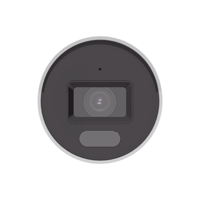 [ PROTECCIÓN ACTIVA ] Bala IP 4 Megapixel / Imagen a Color 24/7 (ColorVu) / PoE / Lente 2.8 mm / Luz Blanca 40 mts / Exterior IP67 / Luz Intermitente y Alerta de Audio / ACUSENSE (Filtro de Falsas Alarmas) / WDR 130 dB / Captura Facial / Micro SD