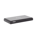 Divisor (Splitter) HDMI 4K de 1 Entrada a 4 Salidas (Simultaneas) / Soporta 4K×2K / Soporta hasta 4 equipos con conexión en Cascada / HDMI 3D  / HDR / HDMI 1.4 /  HDCP 1.4  / Audio PCM / Longitud del cable de entrada ≤30m y salida ≤25m.