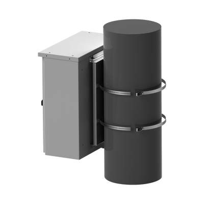 Gabinete de Exterior con Preparación para Instalación en Muro o Poste (355 X 406 X 170 mm).