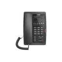 Teléfono IP para Hotelería, profesional con 6 teclas programables para servicio rápido (Hotline), plantilla personalizable con PoE