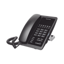 Teléfono IP para Hotelería, profesional con 6 teclas programables para servicio rápido (Hotline), plantilla personalizable con PoE
