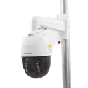 Domo PTZ IP 4 Megapixel / 25X Zoom / 100 mts IR / Exterior IP66 / DARKFIGHTER / ACUSENSE (Evita Falsas Alarmas) / Detección Facial / WDR 120 dB / Entrada y Salida de Audio y Alarmas / HLC / EIS / PoE+ / Micro SD
