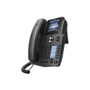 Teléfono IP empresarial para 4 Líneas SIP con 2 pantallas LCD, 6 teclas BLF/DSS, puertos Gigabit y conferencia de 3 vías, PoE