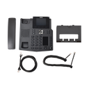 Teléfono IP empresarial para 4 Líneas SIP con 2 pantallas LCD, 6 teclas BLF/DSS, puertos Gigabit y conferencia de 3 vías, PoE