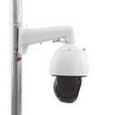 Domo PTZ IP 4 Megapixel / 25X Zoom / 100 mts IR / Exterior IP66 / DARKFIGHTER / ACUSENSE (Evita Falsas Alarmas) / Detección Facial / WDR 120 dB / Entrada y Salida de Audio y Alarmas / HLC / EIS / PoE+ / Micro SD