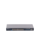 Switch Administrable Capa 3, 24-Puertos 10/100/1000T + 4-Puertos 10G SFP+, Apilable