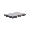 Switch Administrable Stacking Capa 3, 24 Puertos PoE 802.3af/at 10/100/1000T, Hasta 370 W,  4 Puertos 10G SFP+