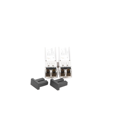 UFiber Módulo SFP, transceptor MiniGibic MultiModo 1.25 Gbps, distancia 550m, conectores LC, paquete de 2 piezas