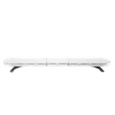 Barra de luces de 47" rojo/azul, 88 LED, con control de tráfico en color ámbar, ideal para equipar unidades de seguridad publica