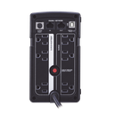 UPS de 650 VA/400 W, Topología Standby, Compacto, Entrada 120 Vca NEMA 5-15P, Con 3 Tomas Respaldo/Protección y 3 Tomas Solo Protección NEMA 5-15R