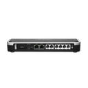 Conmutador IP-PBX de 4 puertos FXO + 2 FXS, 45 llamadas concurrentes, 500 usuarios y doble puerto Gigabit