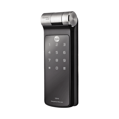Cerradura Autónoma con Lector de Huella y Pantalla Touch Screen, Cero Llaves + Comodidad!