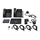 Maletin con equipos demo de video y VoIP GrandStream