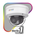 Domo IP 4 Megapixel / ACUSENSE Lite (Detección de Movimiento en Humanos y Vehículos) / Lente 2.8 mm / Luz Blanca 30 mts / Exterior IP67 / IK08 / Micrófono Integrado / WDR 120 dB / PoE / MicroSD