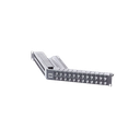 Patch Panel Z-Max de 48 Puertos, Blindado, Precargado con Jacks Categoría 6A, Angulado, 1UR