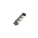 Placa Acopladora de Fibra Óptica Quick-Pack, Con 6 Conectores LC/UPC Duplex (12 Fibras), Para Fibra Monomodo, Azul