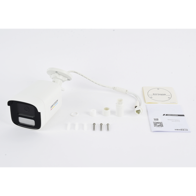 Bala IP 4 Megapixel / ACUSENSE Lite (Detección de Movimiento en Humanos y Vehículos) / Lente 4 mm / Imagen a Color 24/7 / Luz Blanca 50 mts / Exterior IP67 / WDR 120 dB / PoE / Onvif