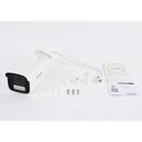 Bala IP 4 Megapixel / ACUSENSE Lite (Detección de Movimiento en Humanos y Vehículos) / Lente 4 mm / Imagen a Color 24/7 / Luz Blanca 50 mts / Exterior IP67 / WDR 120 dB / PoE / Onvif