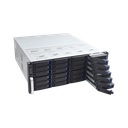 NVR 12 Megapixel (4K) / 128 canales IP / 24 Bahías de Disco Duro / 4 Puertos de Red / Soporta RAID con Hot Swap / NVR de Alto Desempeño