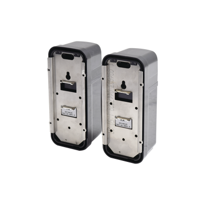 Detector Fotoeléctrico / 2 Rayos / Cobertura de 60 metros en exterior / 250 metros en interior