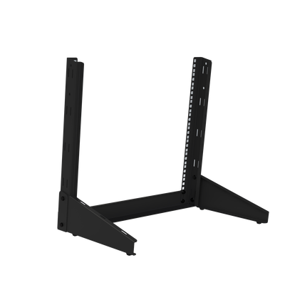 Rack de 19", 9 UR,  Para Uso en Mesa. Ideal para Instalaciones, Temporales / Pruebas / Exhibición