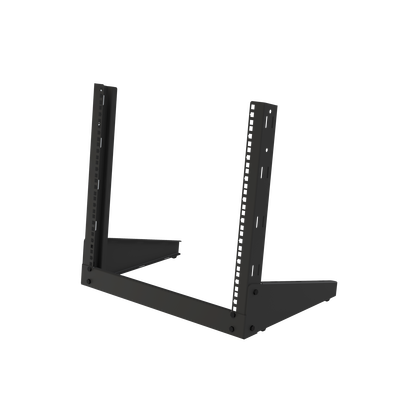 Rack de 19", 9 UR,  Para Uso en Mesa. Ideal para Instalaciones, Temporales / Pruebas / Exhibición