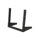 Rack de 19", 9 UR,  Para Uso en Mesa. Ideal para Instalaciones, Temporales / Pruebas / Exhibición