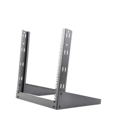 Rack de 19", 9 UR,  Para Uso en Mesa. Ideal para Instalaciones, Temporales / Pruebas / Exhibición