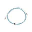 Jumper de Fibra Óptica Multimodo 50/125 XGLO OM3, LC-LC Duplex, OFNR, Color Aqua, 5 Metros (16.40 Pies)