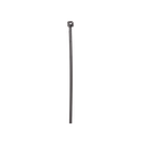 Cincho de Nylon 6.6 de Bloqueo, 203 mm largo x 2.5mm ancho, Color Negro, Exterior Resistente a Rayos UV, Paquete de 100pz