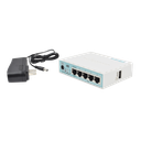 (hEX) RouterBoard, 5 Puertos Gigabit Ethernet, 1 Puerto USB y versión 3