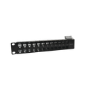 Patch Panel UTP Z-MAX Categoría 6A, de 48 Puertos, Angulado, 1UR