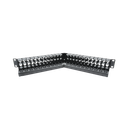 Patch Panel UTP Z-MAX Categoría 6A, de 48 Puertos, Angulado, 1UR