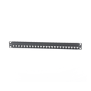 Patch Panel Z-Max, Blindado, de 24 Puertos, Modular (Vacío), Plano, 1UR