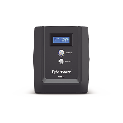 UPS de 1500 VA/900 W, Topología Línea Interactiva, Entrada 120 Vca NEMA 5-15P, y 8 Salidas NEMA 5-15R, Con Regulador de Voltaje (AVR)