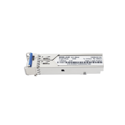 Transceptor mini-Gbic SFP 1G LC TX:1310nm RX:1550 para fibra Mono Modo 40 Km WDM, Requiere MGB-LB40
