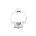 Soporte de collar (Abrazadera), PVC Auto-extinguible, cerrado para tubería de 40 mm